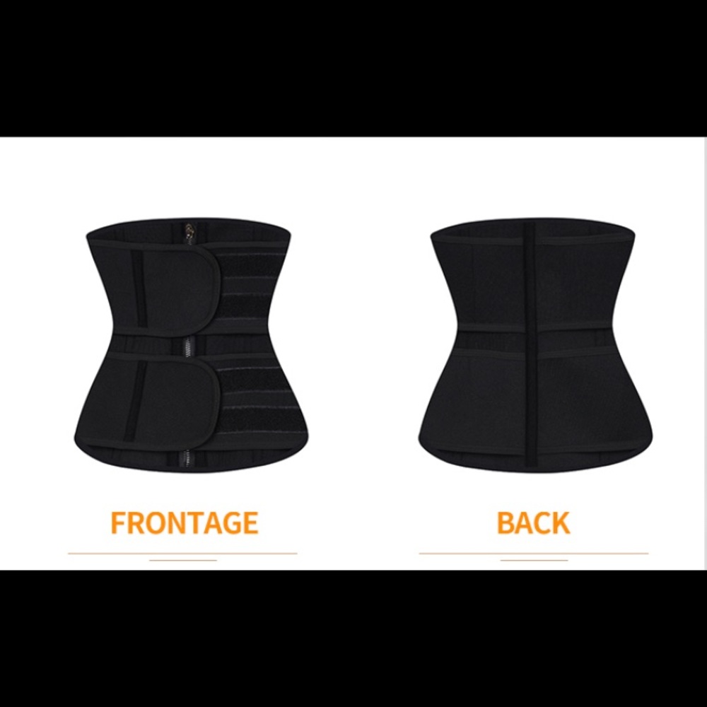 Double strap waist trainer